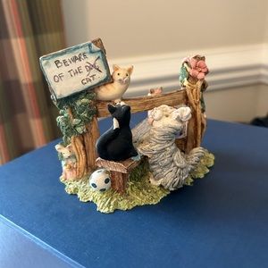 colorbox miniature certified Ltd edition. Peter Fagan. “Beware of the Cat”